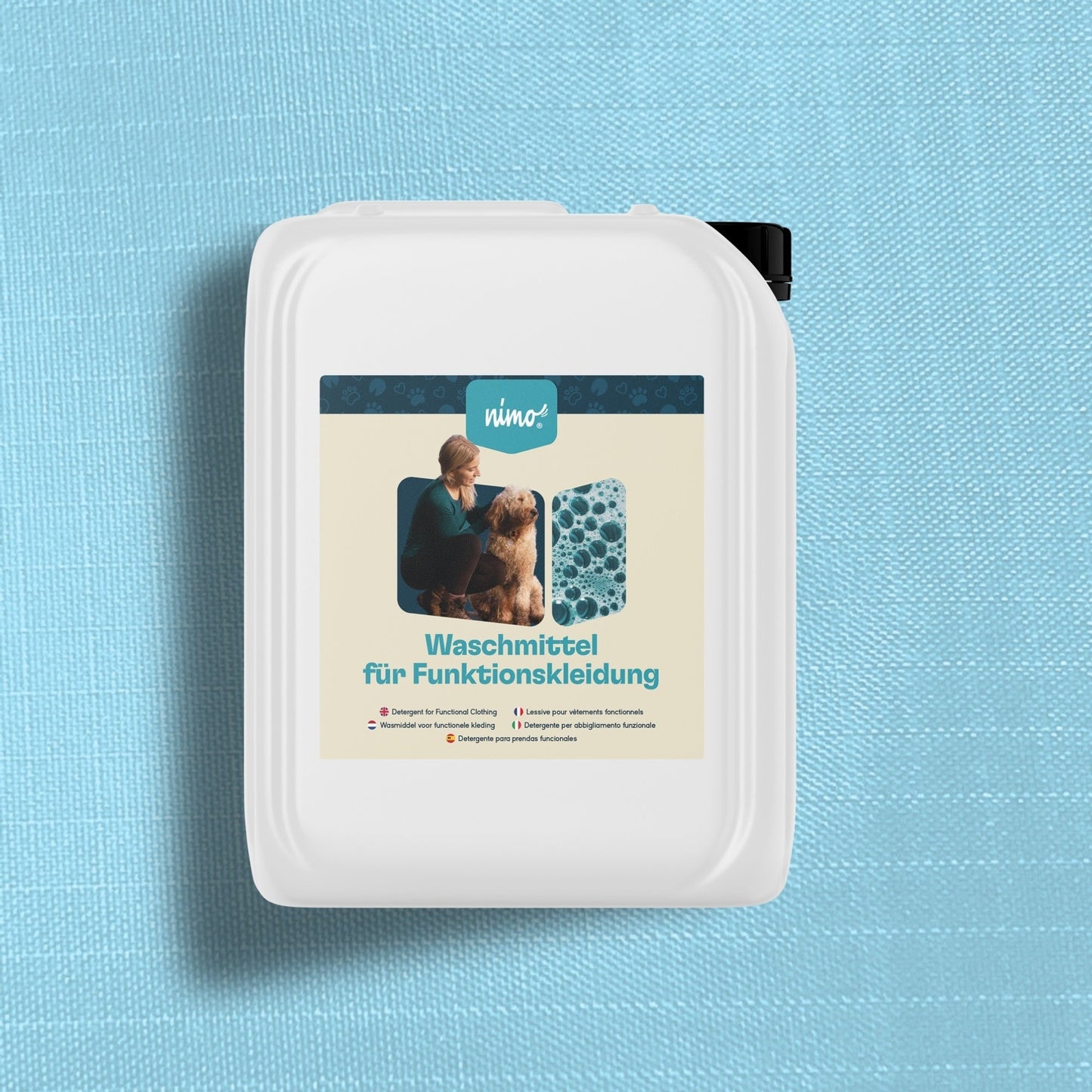 Waschmittel für Funktionskleidung nimo