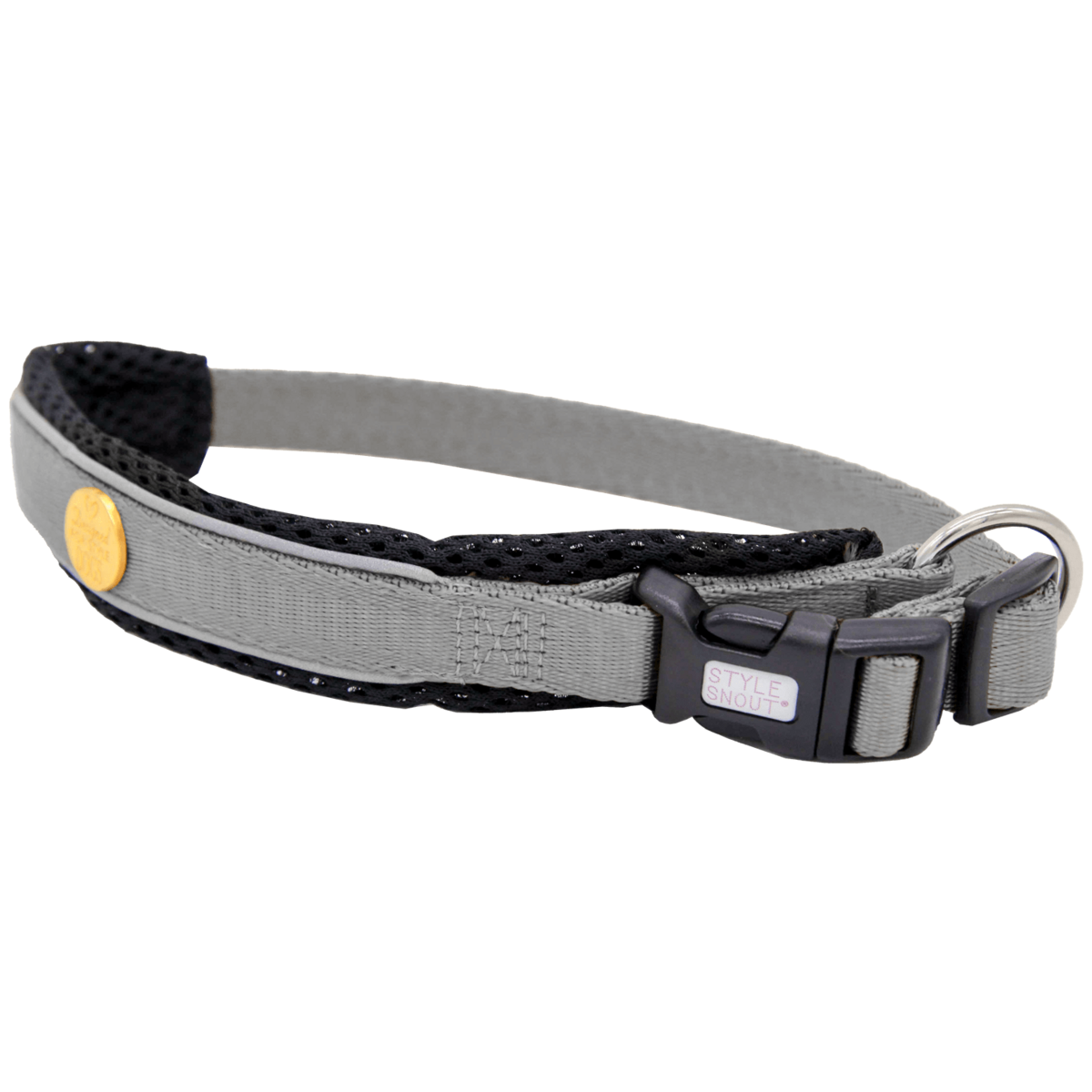 StyleSnout Hundehalsband Silber Grau StyleSnout GmbH