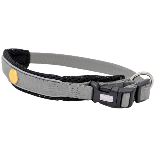 StyleSnout Hundehalsband Silber Grau StyleSnout GmbH