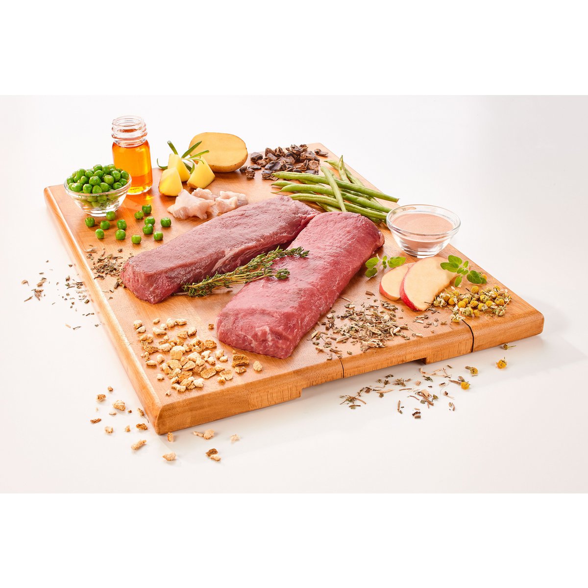 Dogs’n Tiger Adult Premium Hunde Futter, Unschuldslamm, Trockenfutter, Getreidefrei, Lamm & Kräuter Dogs'n Tiger
