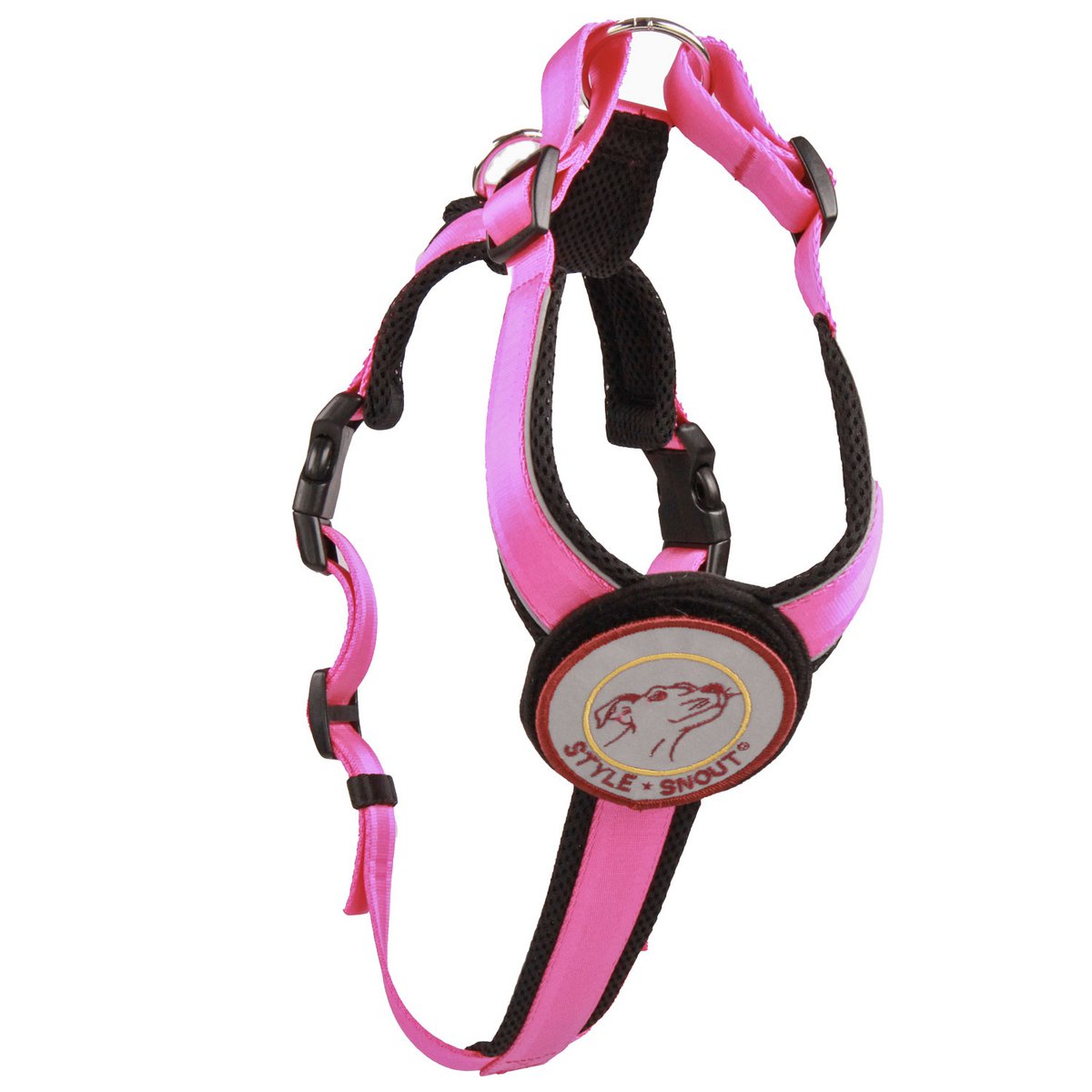 Brustgeschirr – Patch&Style – Pink StyleSnout GmbH