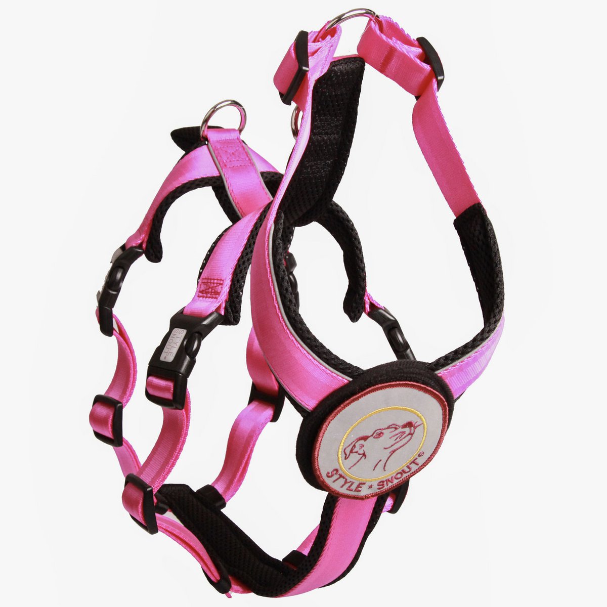 Sicherheitsgeschirr – Patch&Safe – Pink StyleSnout GmbH