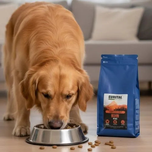 Eurital Basic Choice Huhn mit Reis – Premium Trockenfutter für große Hunde Eurital
