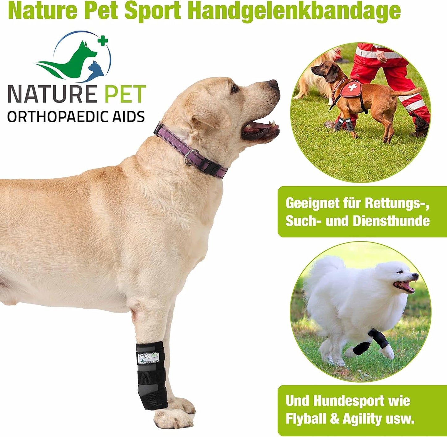 Sportbandage für Hunde Nature Pet