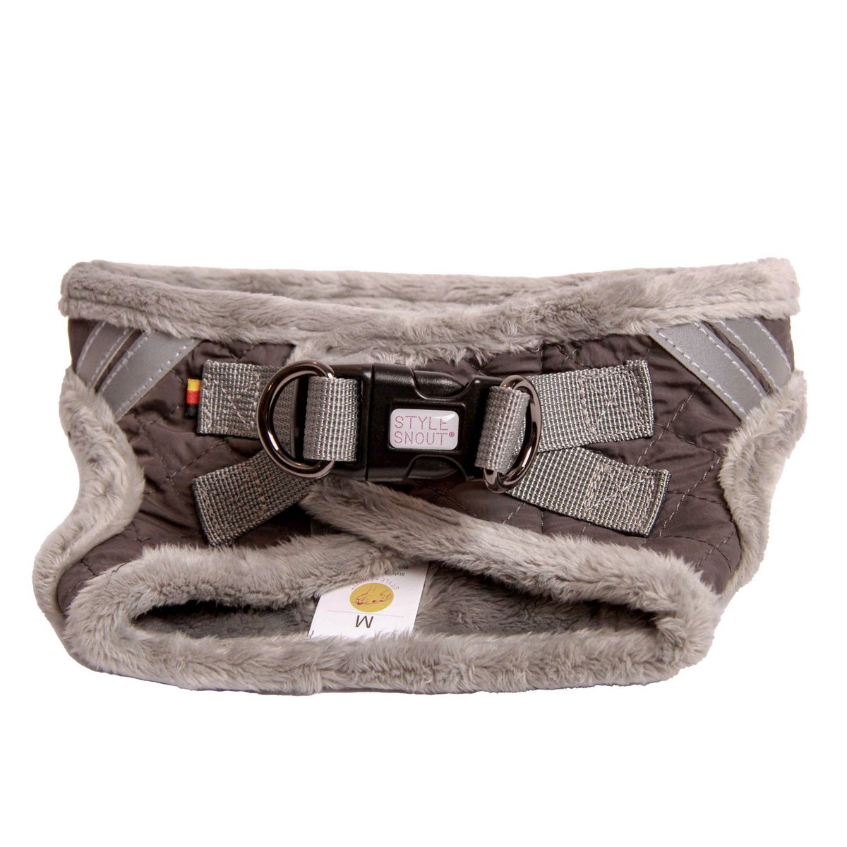 Brustgeschirr – Soft&Style – Grau StyleSnout GmbH