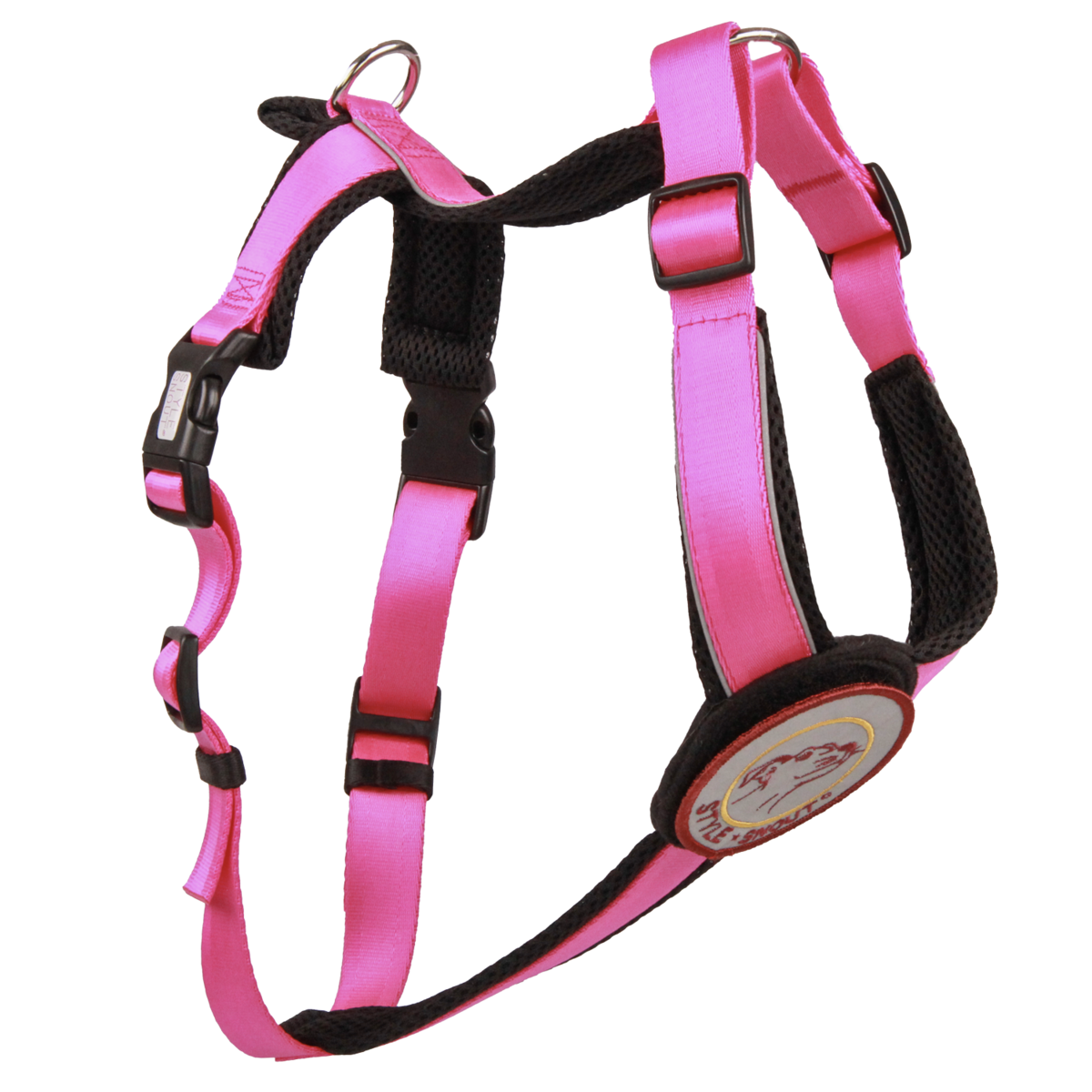 Brustgeschirr – Patch&Style – Pink StyleSnout GmbH