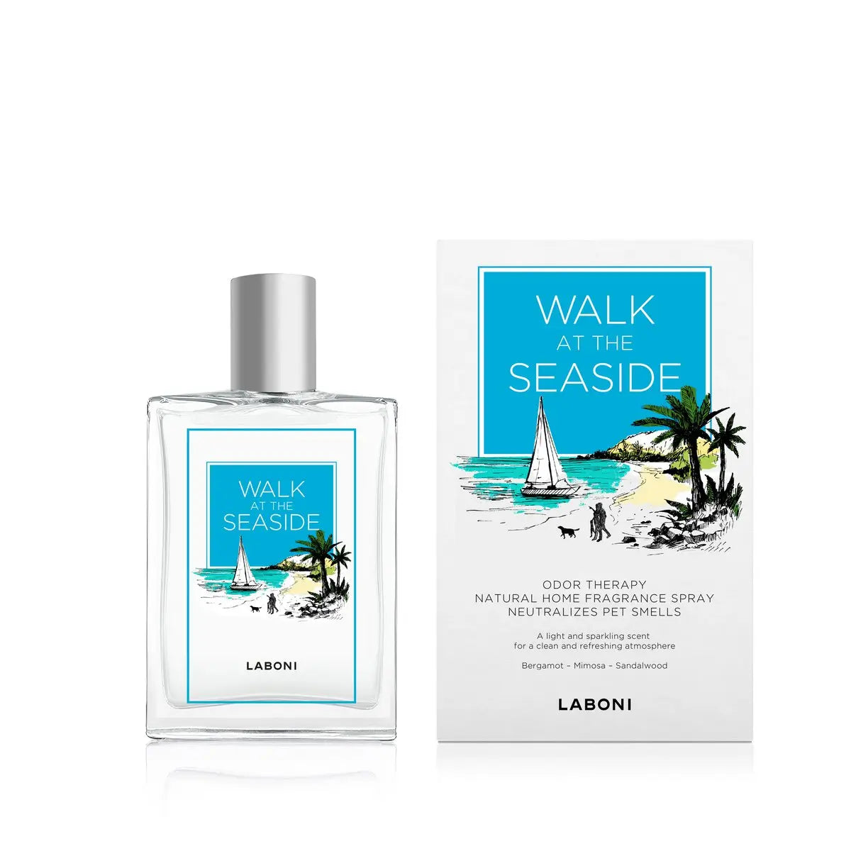 Walk at the Seaside - praktisches Duft-Spray zur Beseitigung von Gerüchen LABONI