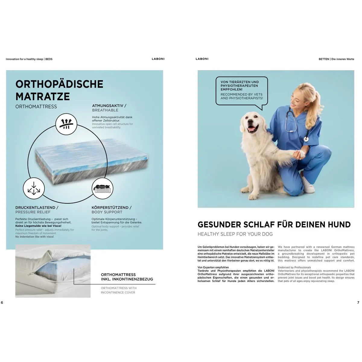 ORTHO Hundebett - SCALA LABONI