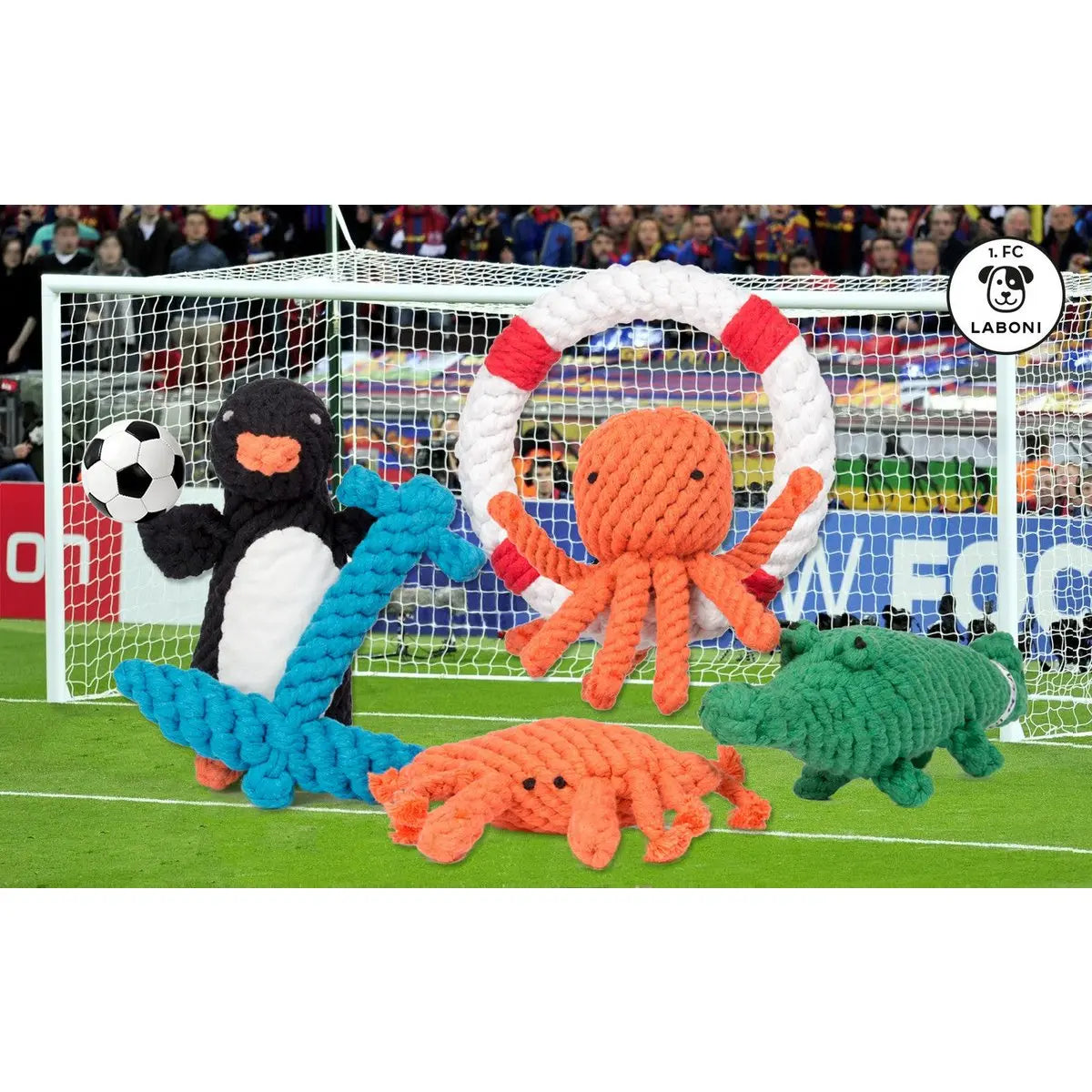 Thaddäus Tintenfisch - Kult-Spielzeug für Hunde LABONI