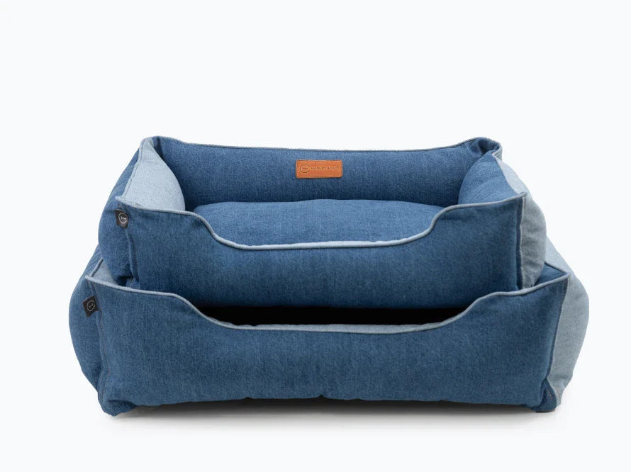 DREAMER HIPPIE Hundebett aus Jeans / Höchste Funktionalität HARLEY & CHO
