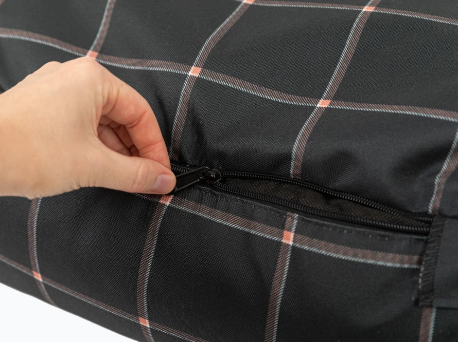 DREAMER wasserabweisendes Hundebett mit Handwerklich HARLEY & CHO