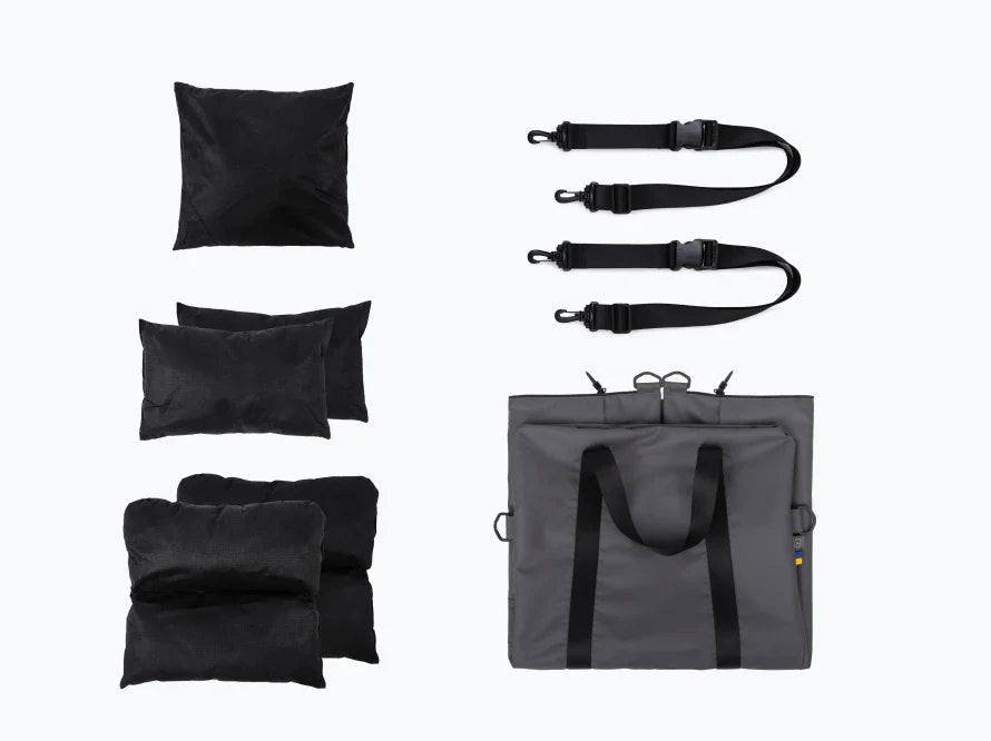 BUGGY Autositz für Katzen aus Kunstfell und Möbelvelour / Katzentransporttasche / Wasserdicht / Premium HARLEY & CHO