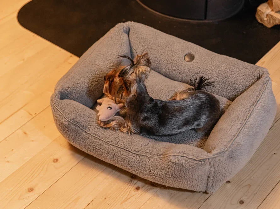 DREAMER FUR Hundebett aus Kunstfell HARLEY & CHO