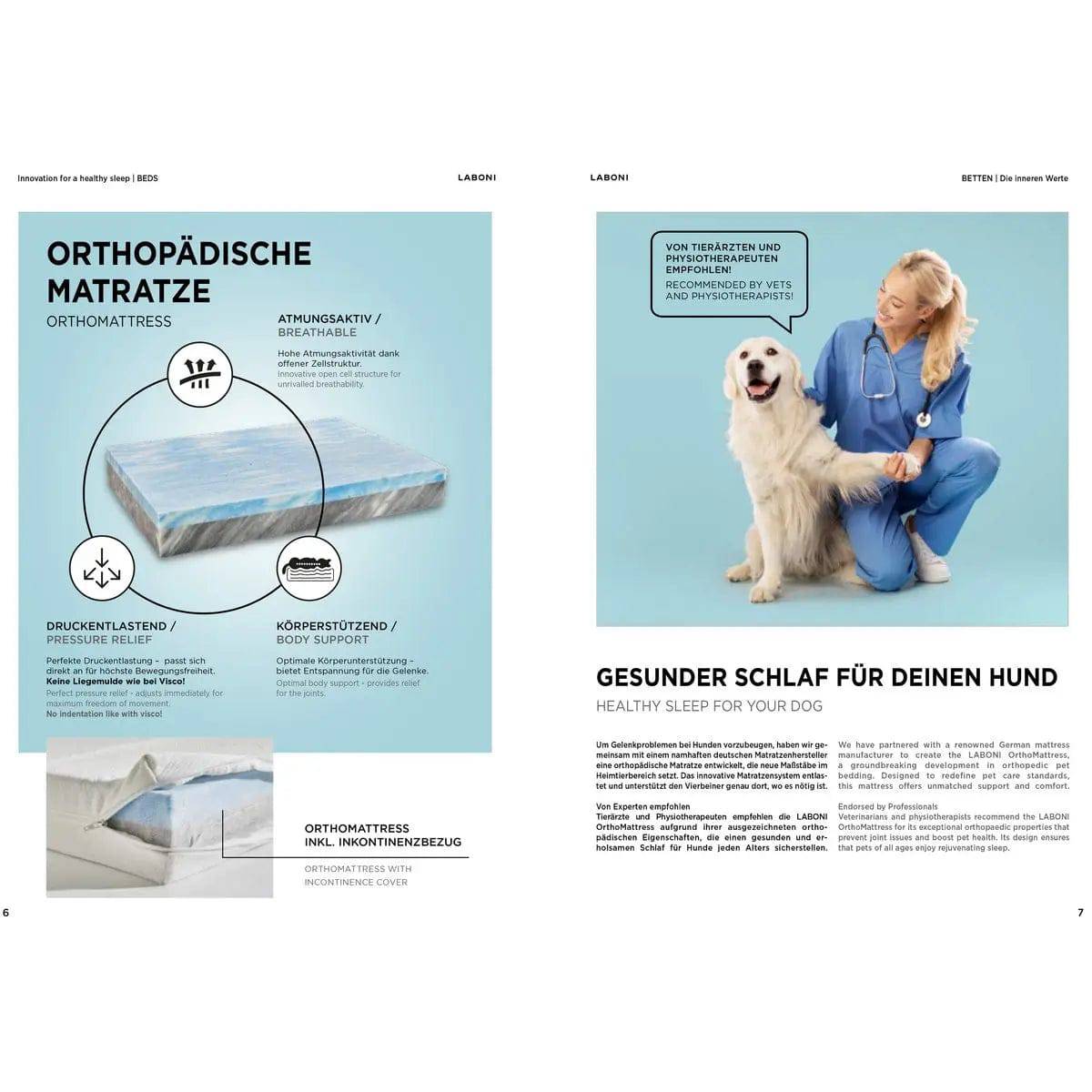 ORTHO Hundebett - SCALA LABONI