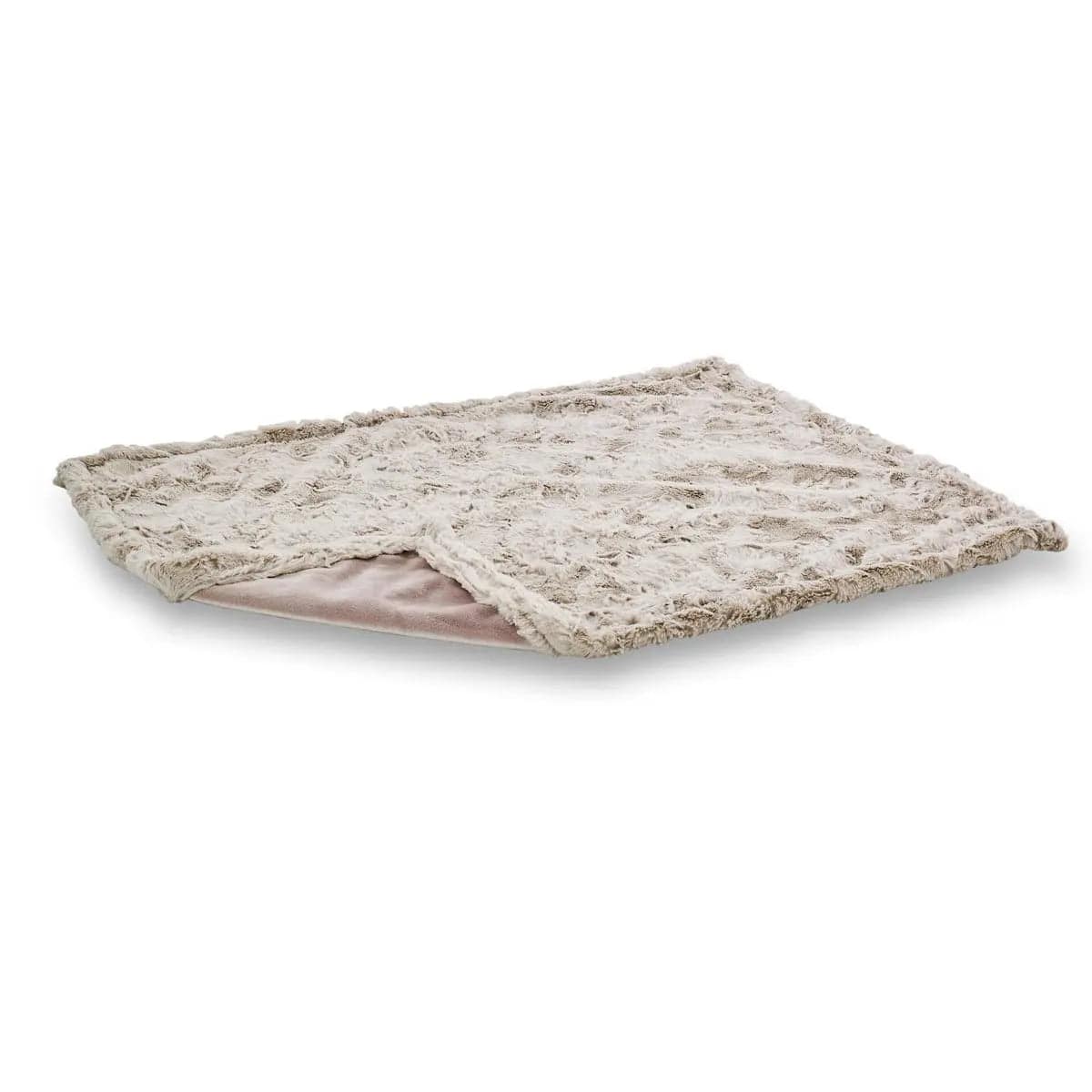 Decke COZY BEIGE - Edle Webpelz-Decke LABONI