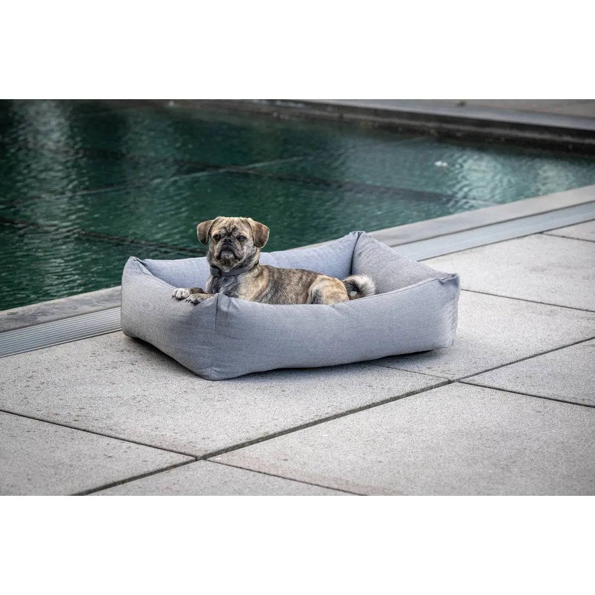 OUTDOOR Hundebett - SMOOTH BLACK SILK LABONI