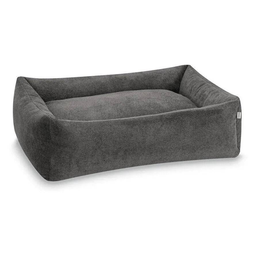 CLASSIC Hundebett - TUDOR ANTHRAZIT LABONI