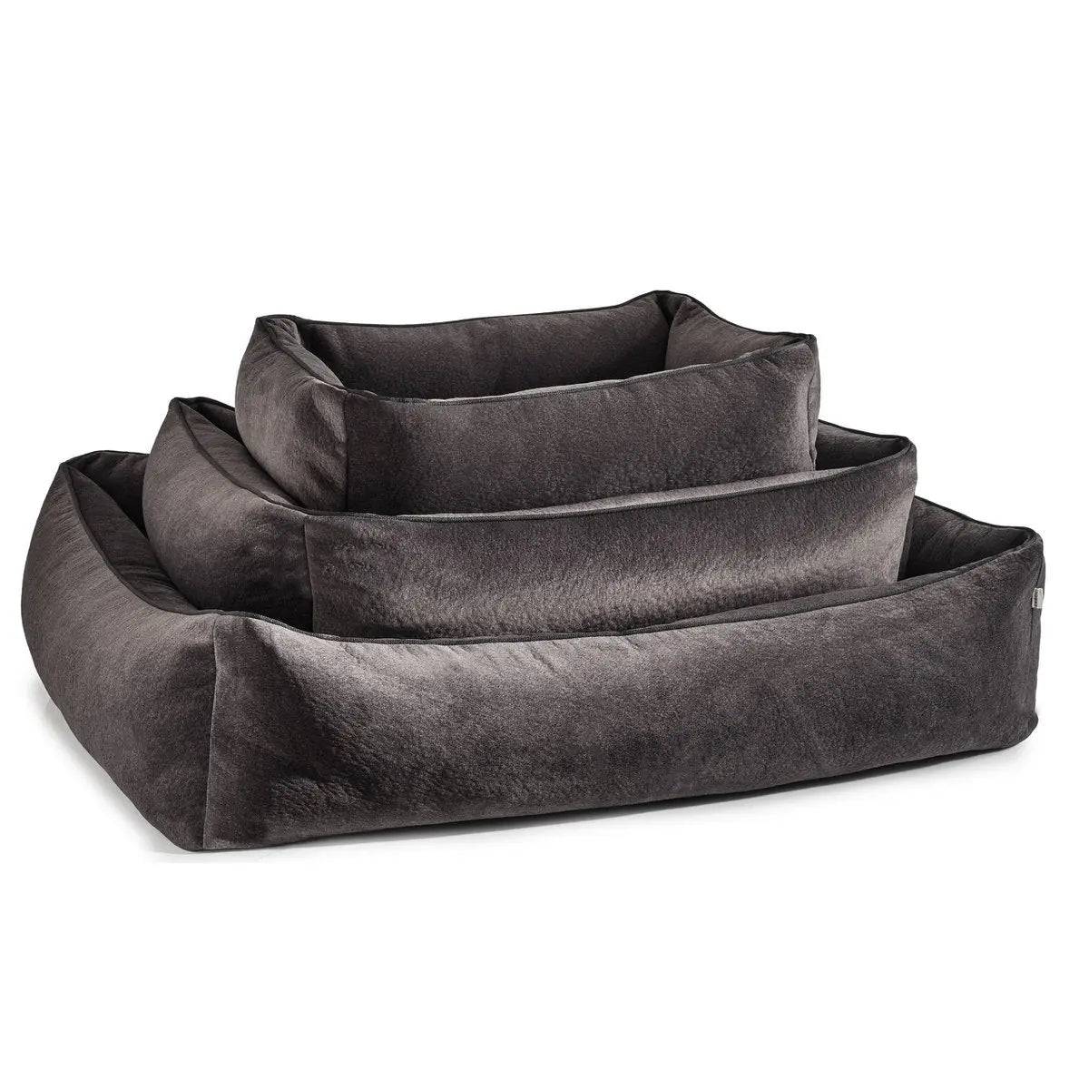 CLASSIC Hundebett - BUFFALO GRAPHITE LABONI