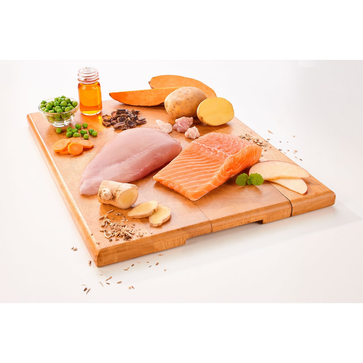 Dogs’n Tiger Adult Premium Katzenfutter, Trockenfutter, Getreidefrei, Schlemmermäulchen, Truthahn & Lachs Dogs'n Tiger