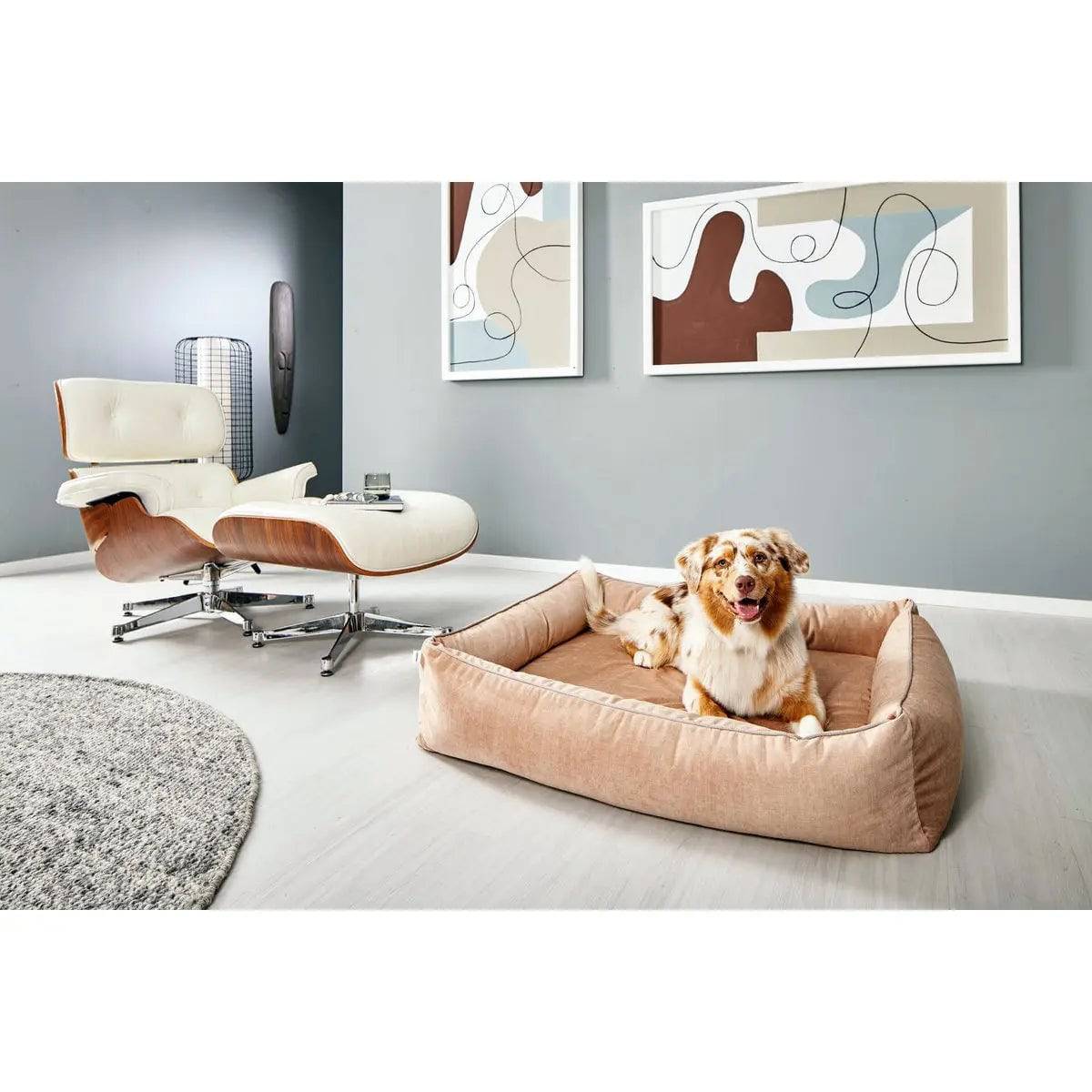 ORTHO Hundebett - GLAM SAND LABONI