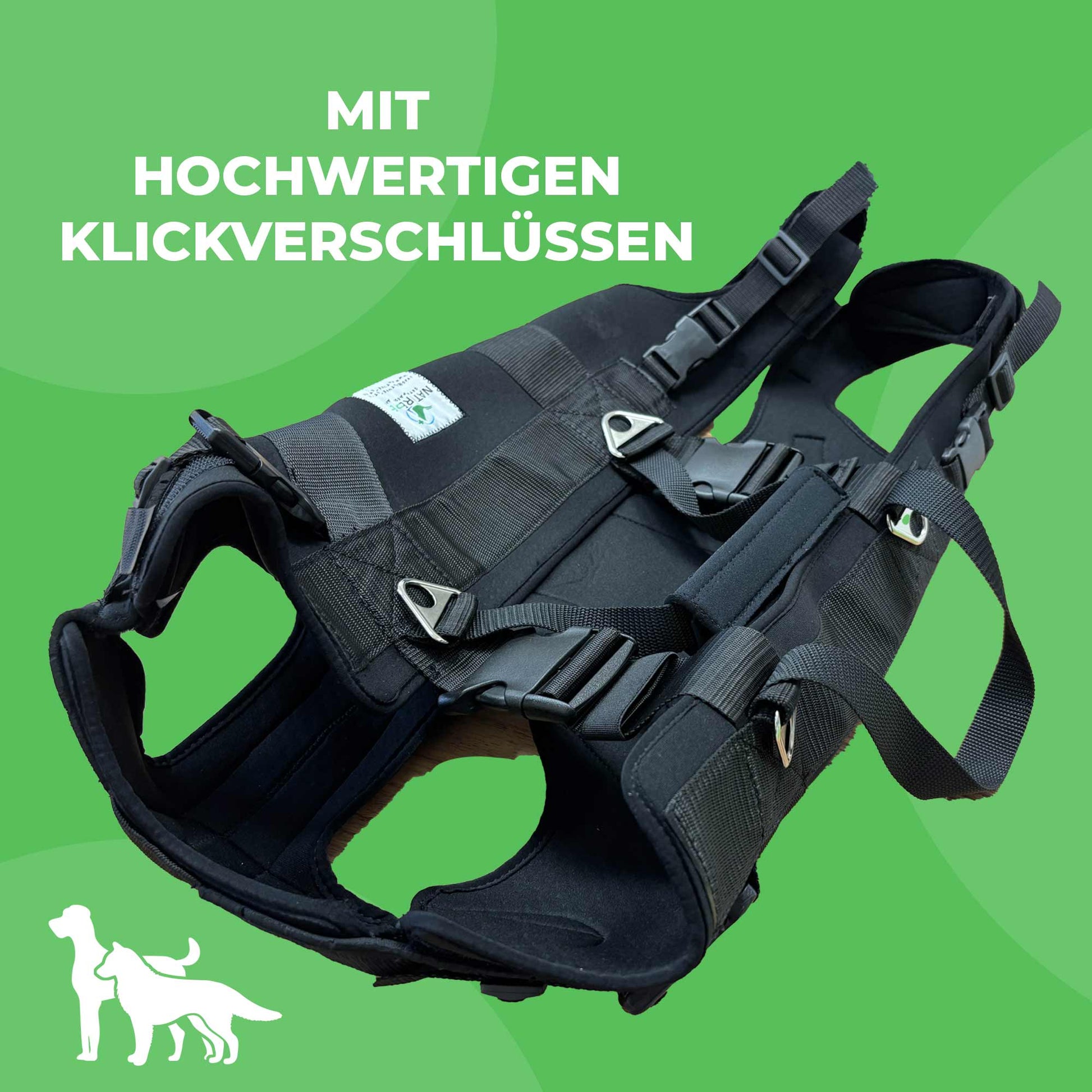 Durchgehende Tragehilfe für Hunde Nature Pet