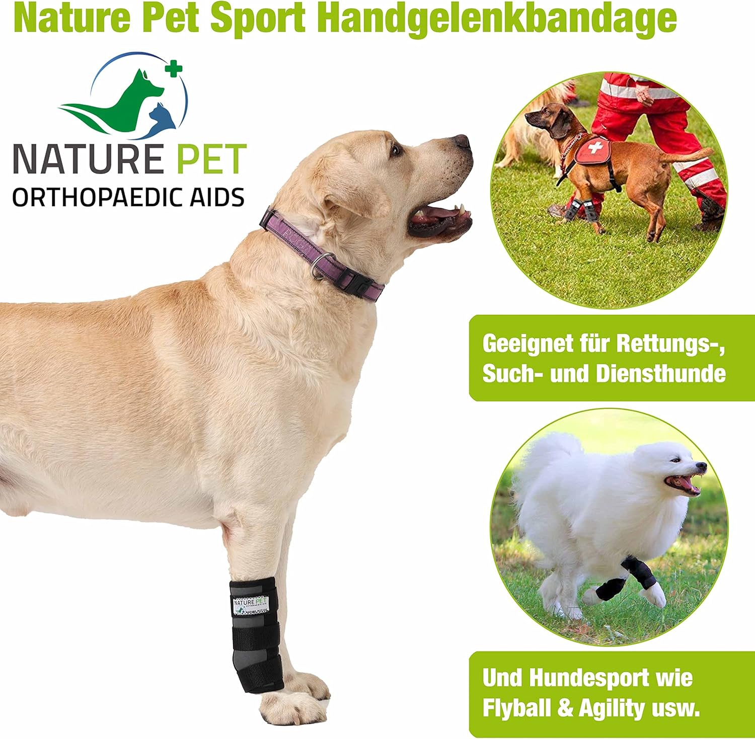 Sportbandage für Hunde Nature Pet