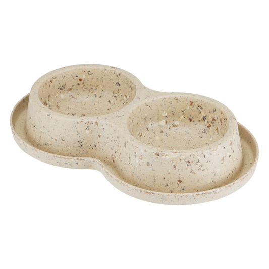 Doppelfressnapf aus nachhaltigem Bambus Benny Burton