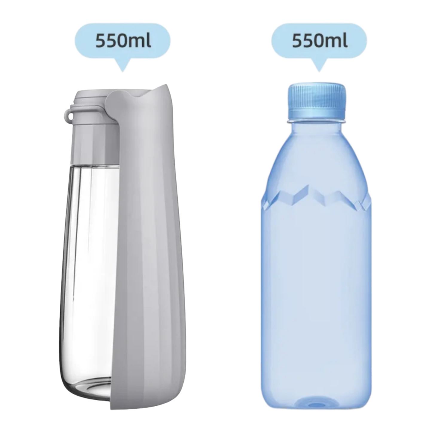Tragbarer und stabiler und faltbarer 550ml Wasserspender für unterwegs Benny Burton