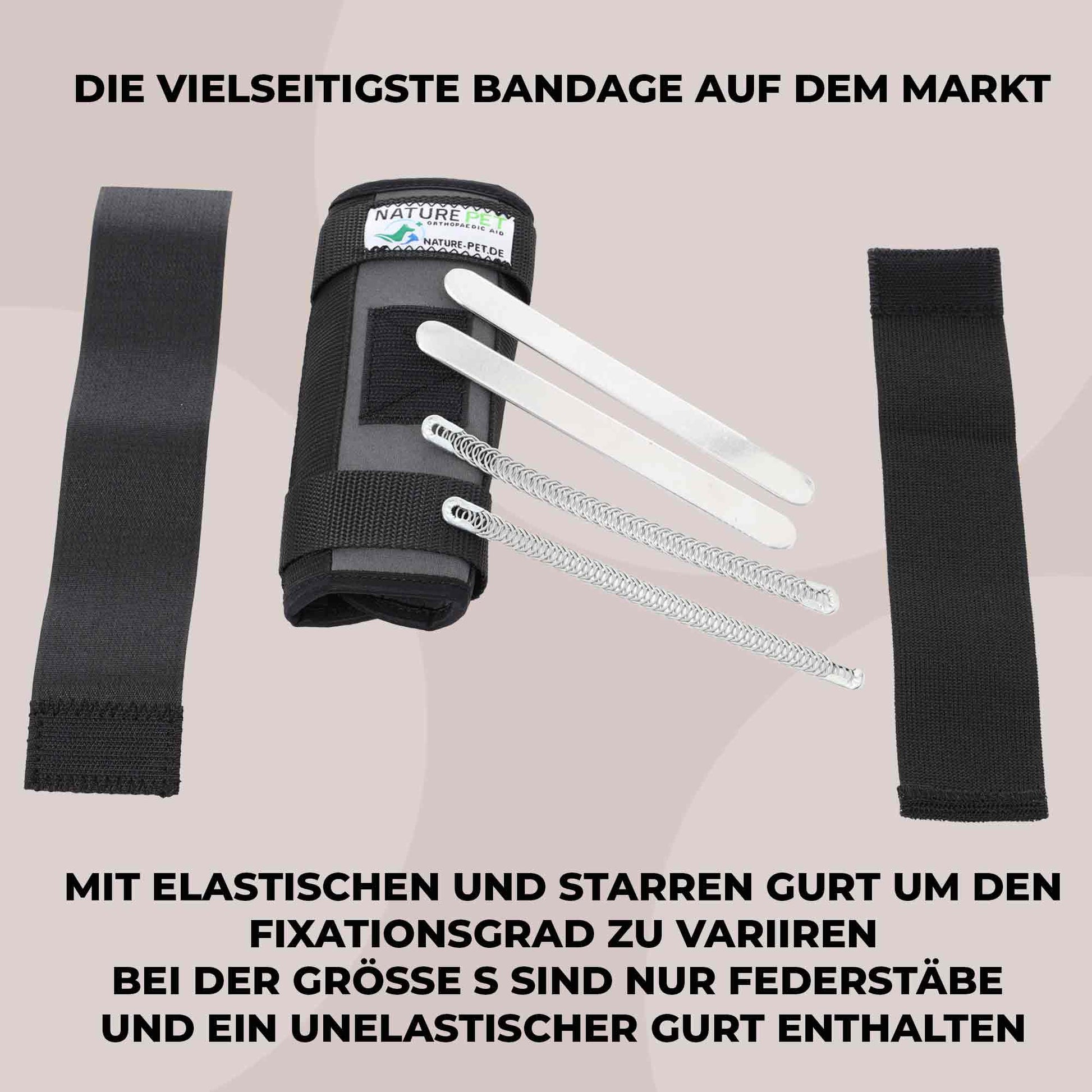 Stabilisierungs Handgelenkbandage für Hunde Nature Pet