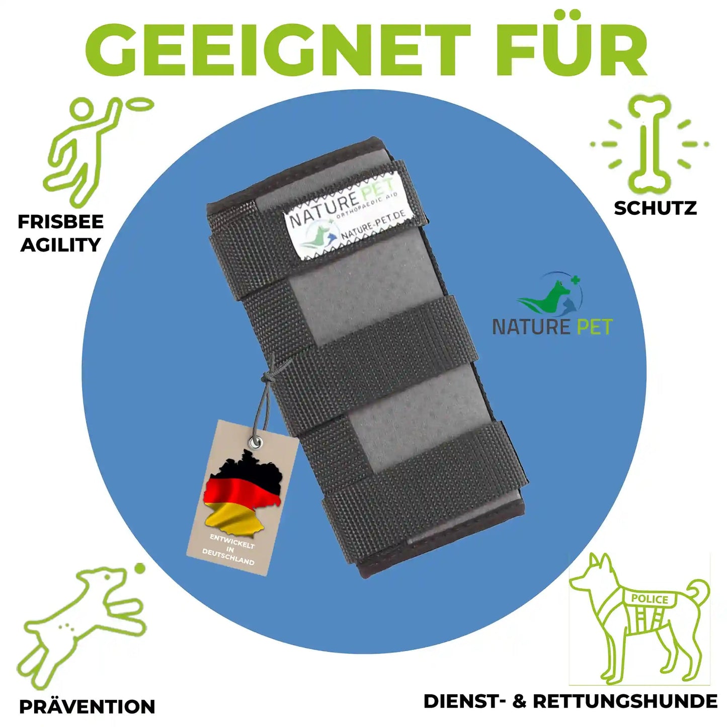 Sportbandage für Hunde Nature Pet