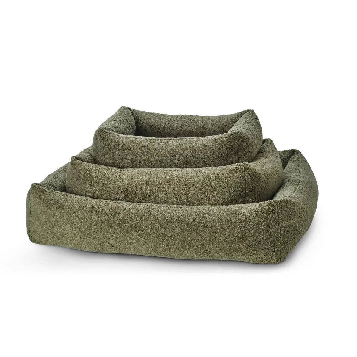 CLASSIC Hundebett - TEDDY GREEN LABONI