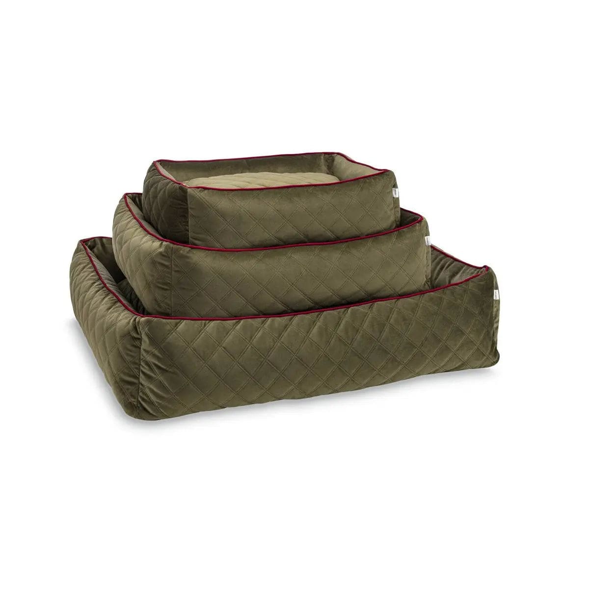 CLASSIC Hundebett - OXFORD OLIVE LABONI