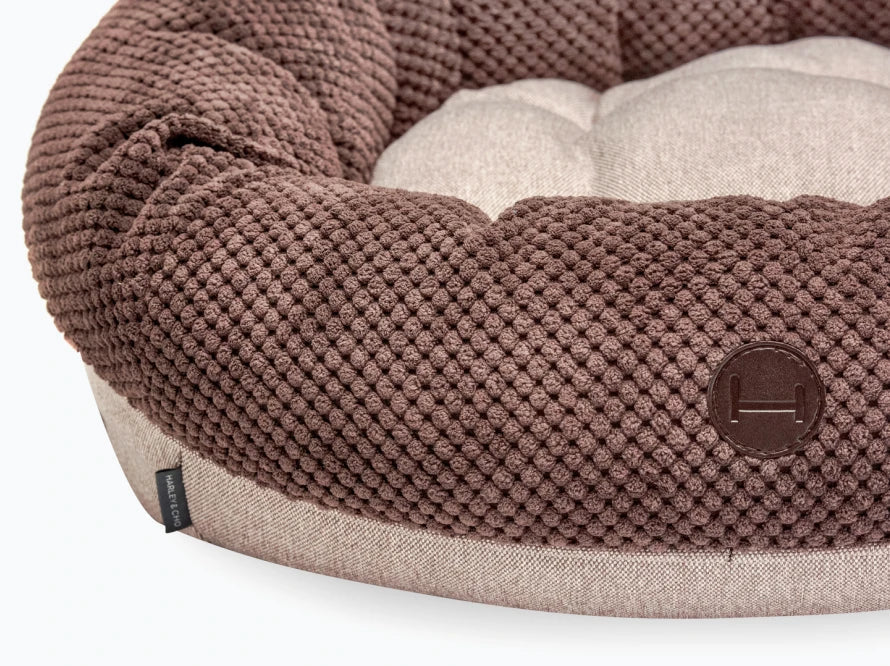 BAGEL Katzenbett aus Möbelcord HARLEY & CHO