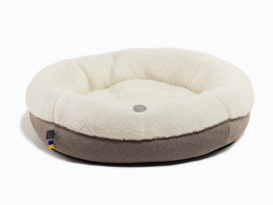 BAGEL FUR Katzenbett aus Kunstfell / Möbelstoff HARLEY & CHO