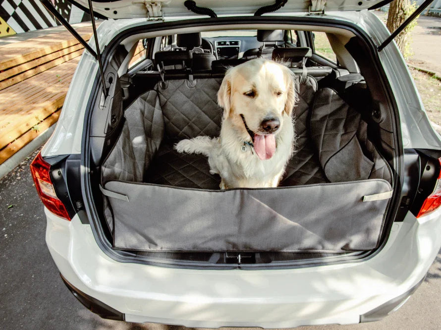 Auto-Hundehängematte Saver Grau im Kofferraum HARLEY & CHO