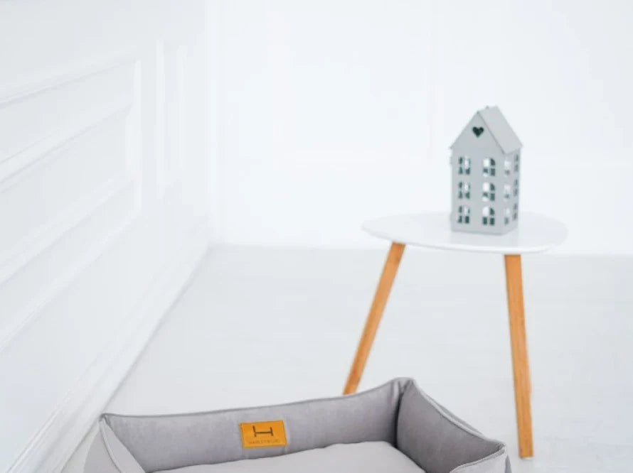 DREAMER Katzenbett aus Möbelvelours mit Handwerklich/ Höchste Funktionalität HARLEY & CHO