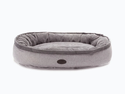 DONUT Hundebett aus langlebigem Soft-Touch-Möbelstoff HARLEY & CHO