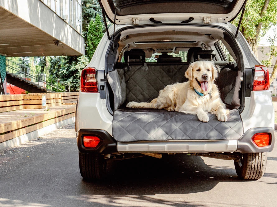 Auto-Hundehängematte Saver Grau im Kofferraum HARLEY & CHO