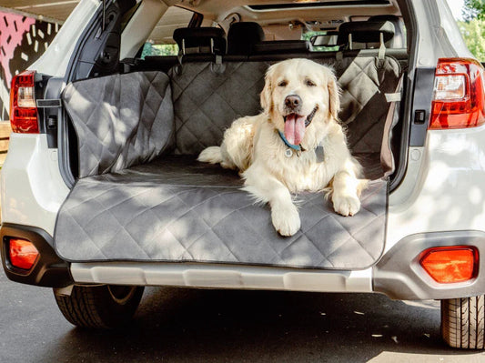 Auto-Hundehängematte Saver Grau im Kofferraum HARLEY & CHO
