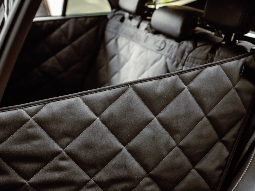 Auto-Hundehängematte Saver Grau für zwei Sitzplätze HARLEY & CHO