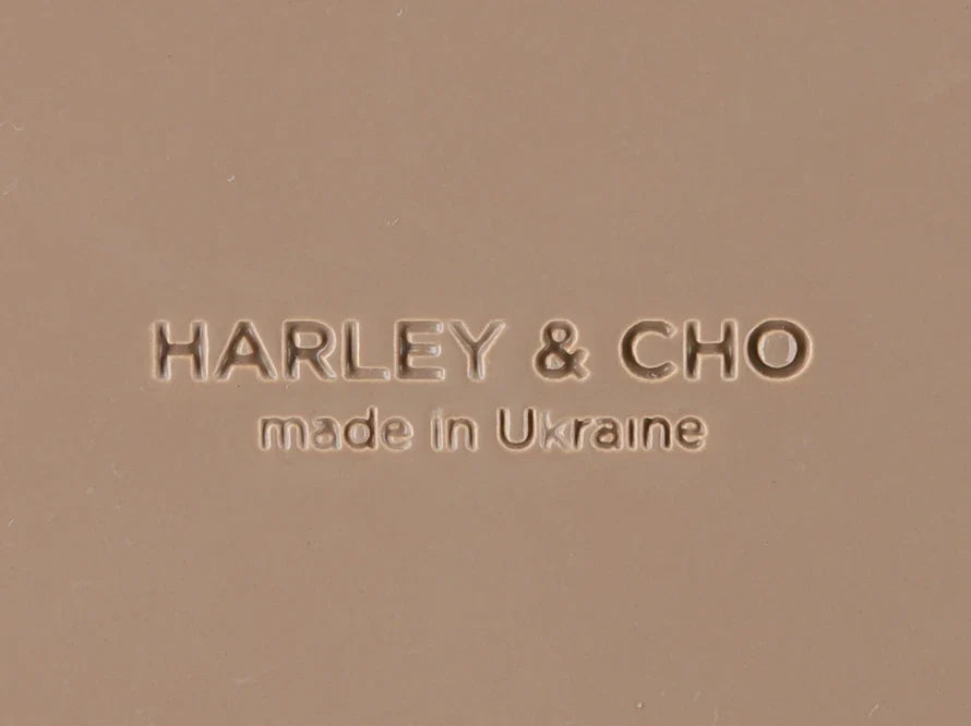 KATZENNAPF aus Keramik / Kugelboden / Handgefertigt HARLEY & CHO