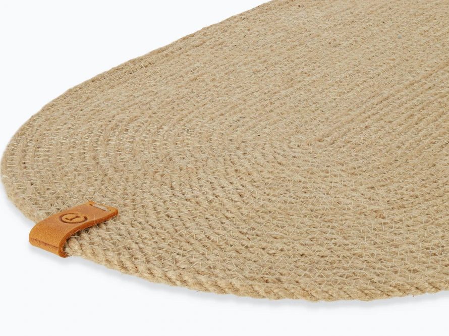 Napfmatte für Katzennapf und Hundenapf aus hypoallergene Jute HARLEY & CHO