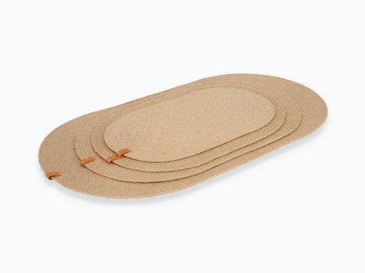 Napfmatte für Katzennapf und Hundenapf aus hypoallergene Jute HARLEY & CHO