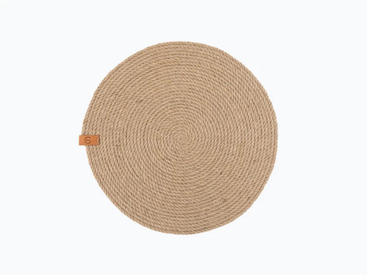 Napfmatte für Katzennapf und Hundenapf aus hypoallergene Jute HARLEY & CHO