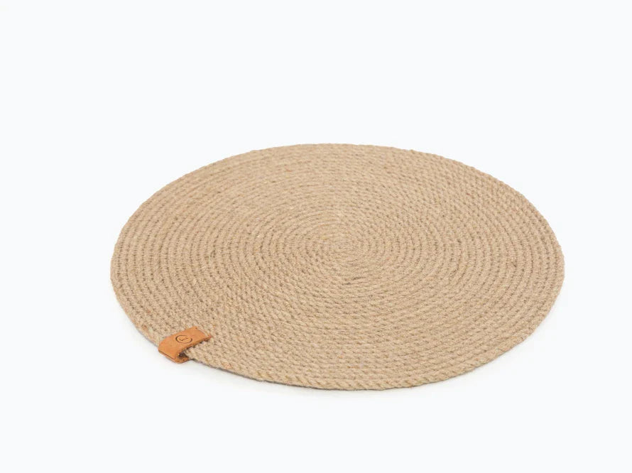 Napfmatte für Katzennapf und Hundenapf aus hypoallergene Jute HARLEY & CHO