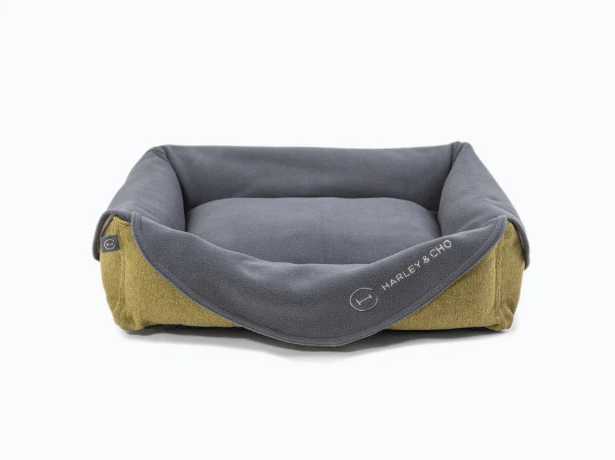 Bettwäsche für Hundebetten aus weichem Vliesstoff HARLEY & CHO