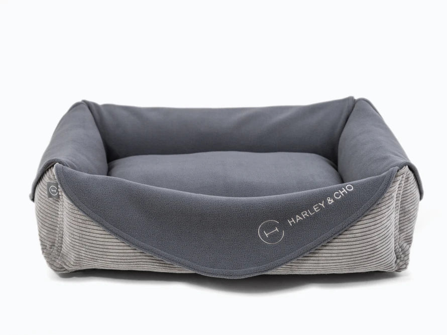 Bettwäsche für Hundebetten aus weichem Vliesstoff HARLEY & CHO