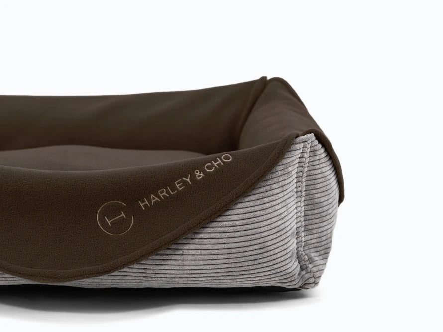 Bettwäsche für Hundebetten aus weichem Vliesstoff HARLEY & CHO