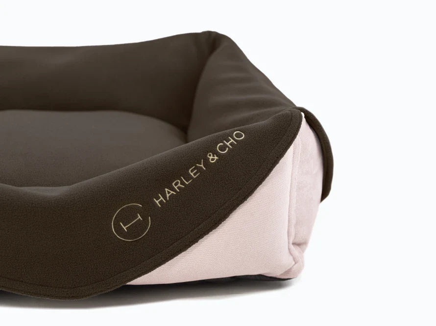 Bettwäsche für Hundebetten aus weichem Vliesstoff HARLEY & CHO