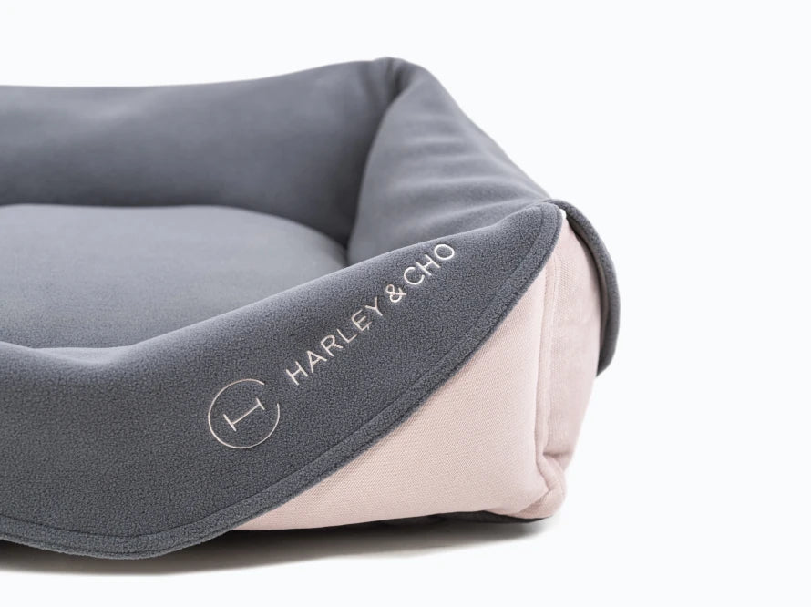 Bettwäsche für Hundebetten aus weichem Vliesstoff HARLEY & CHO